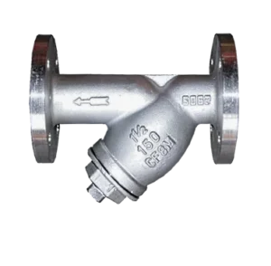 Stainless Steel PN16 DN50mm Y Type Filters Y Strainers Low Pressure Painted Surface