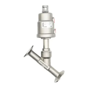Stainless Steel Pneumatic Angle Seat Valve 304 Threaded Plastic Head High Temperature Steam Water Valve Pneumatic Angle Valve
