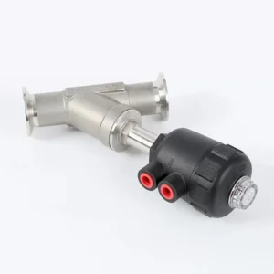Stainless Steel Pneumatic Clamp Angle Seat Valve for Pharmacy