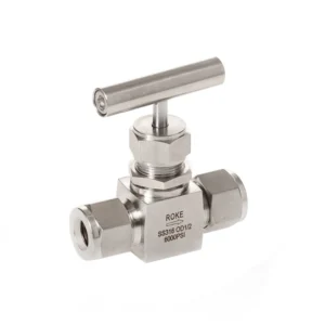 Stainless Steel SS316 Industrial Use Inch Tube Double Ferrule 5000psi Needle Valve