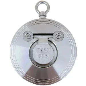 Stainless Steel Thin Type Check Valve for Oil Water Gas One Way Valve Anti Backflow Metal Wafer Check Valve