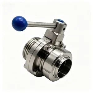 Stainless Steel Union Threaded Manual Butterfly Valve