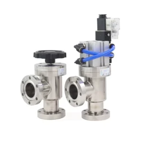 Stainless Steel Vacuum CF Angle Seat Valve GDQ CF16 CF50