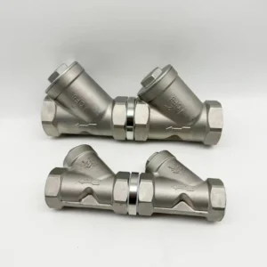 Stainless Steel Y Type Check Valve with Internal Thread Anti backflow Preventer High Pressure Backflow Valve Water 1 2 Port Size