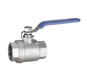 Stainless steel 304 two piece ball valve