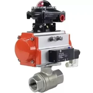 Stainless steel AISI 316 Ball Valve BV3232P 2pc FP T ISO H threaded full bore body stainless steel SS316 threaded