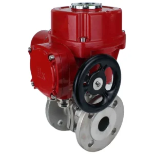 Stainless steel AISI 316 Ball Valve BVFP 316 200 flanged manual