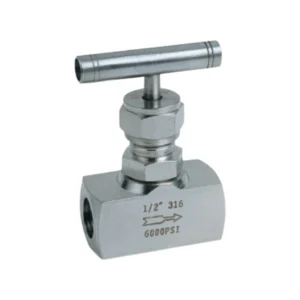 Straight Handle Needle Valve Heavy Duty Stainless Steel Leak Proof High Pressure PN Rated Industrial Needle Valve