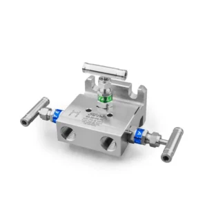 Swagelok Type 6000psi Manual Needle Structure 3-Way Valve Stainless Steel 316 ISO Certified Manifold OEM Available