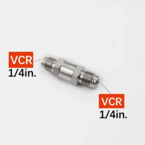 Swagelok Type Manual Power 316SS Double Outer Screw Design Check Valve Gas Media Normal Temperature 1 Year Warranty ASME ANSI