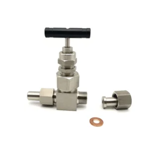 Swagelok Type Needle Valve High Temperature and High Pressure Panel Mounted External Thread Welding Valve