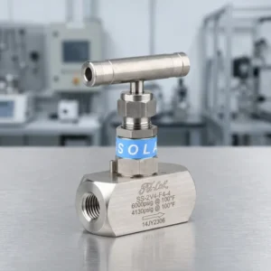 Swagelok Type Needle Valve Stainless Steel Manual High Pressure General Application Standard Medium Temperature for Type 2 Way