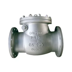 Swing Check Valves DIN PN 16 25 40 Cast Steel Flanged Butt Weld Connection Check Valve