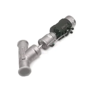 T-Type Thread Clamp Pneumatic Angle Seat Valve Premium Product in Angle Valves Category