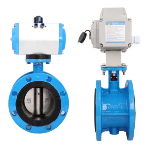 TF Manual Ductile Iron Butterfly Valve with Flange Ends for Water Media OEM Customizable for General Applications