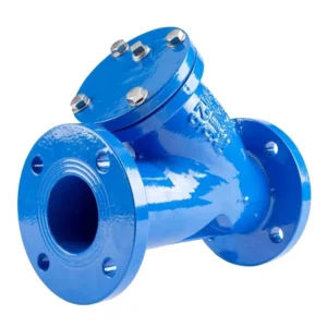 TF Wye Type DIN/BS DN100 PN16 Ductile Iron Manual Control Threaded Y Strainer Valve for Water Line
