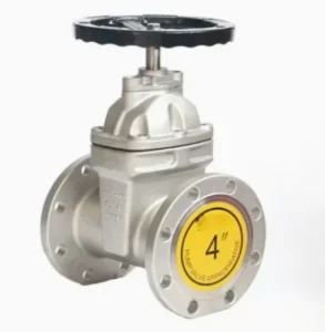 TF Z45X Soft Seated 4 Inch Stainless Steel Manual Flange Gate Valve