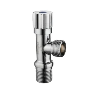 TIEMA Good Quality Brass Ball Angle Valve Chrome Plated Water 1/2″*1/2″