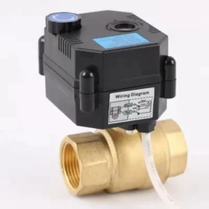 TOYI Two Way Stainless Steel Ball Valve Water Flow Control On off Type Electric Motorized Actuator Ball Valve