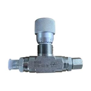 Three way Shut off Valve for Excavator