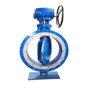Titanium Gear Butterfly Valve DN200 PN16 Heavy Duty Flow Control for Industrial Piping