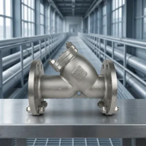 Titanium Y Strainer PN16 DN80 for Chemical Liquid Filtration