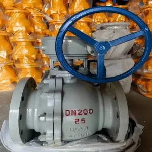 Top Entry Stainless Steel Ball Valve 304 316 1″ To 6″ Flanged In Line Maintenance Design