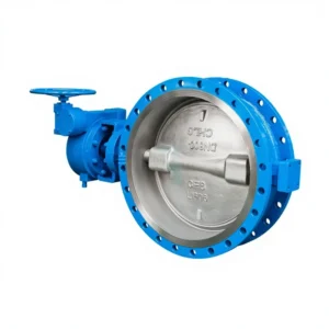 Triple Eccentric Manual High Temperature DN800 Metal Hard Sealed Butterfly Valve