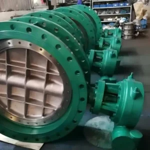 Triple Offset Butterfly Valve 316 Stainless Steel Metal Seated Class 150 for High Temperature Steam