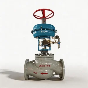 Turbine Bypass Pneumatic Control Valves with Diaphragm Actuator 4-20mA Digital Smart Positioner for Steam Pressure Regulating