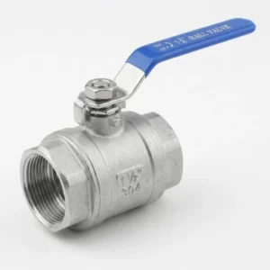 Two Piece Female Thread Carbon Steel Ball Valve OEM High Pressure Water Valve