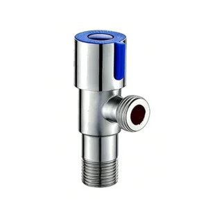 Two Way Control 304 Stainless Steel Angle Valve for Kitchen Bathroom Manual Regulating Structure Household Use