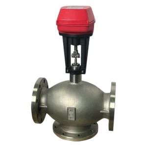 Two wire One control Actuator Globe Control Valve with Hydraulic 1700n Linear Actuator Electric Linear Actuator 220v Ac