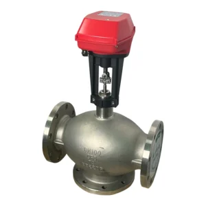 Two wire One control Actuator Globe Control Valve with Hydraulic 1700n Linear Actuator Electric Linear Actuator 220v Ac