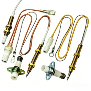 Universal Gas Stove Ignition Needle Thermocouple Kit Single Double Wire Sensor Copper Pin Household Customizable 50cm