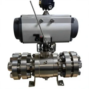 V-Port Stainless Steel Ball Valve Control Valve Modulating Flow Equal Percentage 4-20mA Actuated