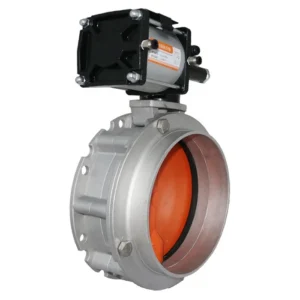 VFS Manual Dust Butterfly Valve with Aluminium Body and Flanged Connection for Dust Control Applications