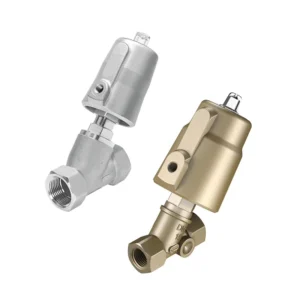 VZXF-L-M22C-M-B-G12-130-M1-V4V4T-50-40 VZXF 2/2 Way Stainless Steel Brass 1/2 Pneumatic Air Control Angle Seat Valve