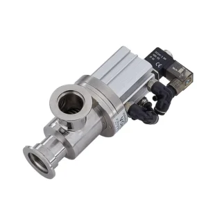 Vacuum Pneumatic KF Angle Seat Valve L/Y Type Bellow Seal