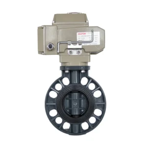 Valves Electric Butterfly Valves Connected to the Clamp
