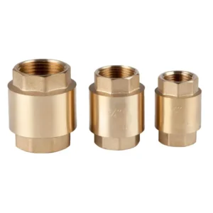Vertical Check Valve Spring Copper Brass Check Valve 1/4 1/2 3/4 1 2 Inch
