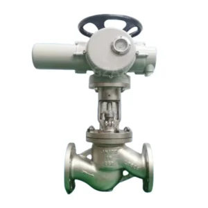 WJ941H 16C Electric Bellows Shutoff Stop Valve Manual Thermal Oil Explosion proof High Temperature