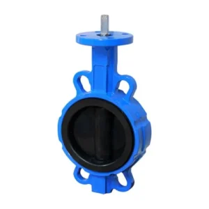 Wafer Type Butterfly Valve with Rubber Lined Disc DN50 DN600 PN10