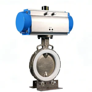Wafer Type Pneumatic Shut-off Butterfly Valve