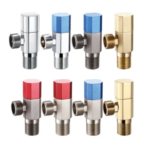 Wall Mounted Angle Valve Bathroom Bidet Sprayer Angle Valve Bathroom Accessories Faucet Brass Angle Valve