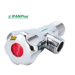 Wall Mounted Angle Valve With G1/2 External Threads for Pipe Fixing