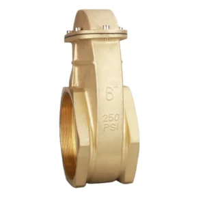 Water Control Brass Gate Valve 6 Inch