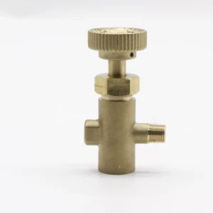 Water Needle Valve Manual Angle Type DN15