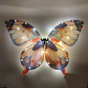 Wedding Party Stage Performance Bionic LED Butterfly Drone Remote Controlled Flying Butterfly Decoration