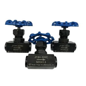 Welded Type High Pressure Carbon Steel Manual Control Needle Globe Valve for Industrial Steam Pipeline